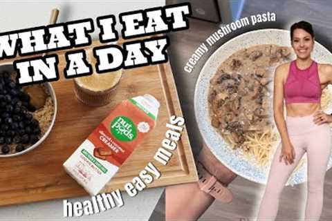 WHAT I EAT IN A DAY Healthy EASY Plant Based Meals! Low Calorie Density Meals for Weight Loss
