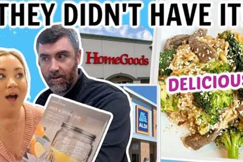 THEY DIDN'T HAVE EITHER OF THEM | BUNKEYS DATE NIGHT ADVENTURE | EASY DINNER IDEA | ALDI HAUL