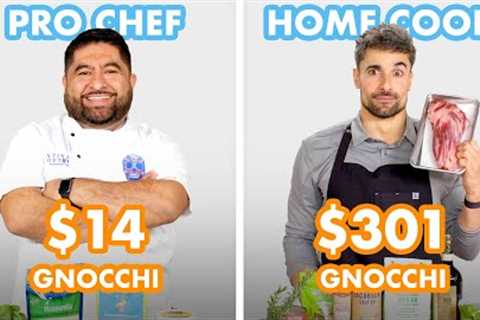 $301 vs $14 Gnocchi: Pro Chef & Home Cook Swap Ingredients | Epicurious
