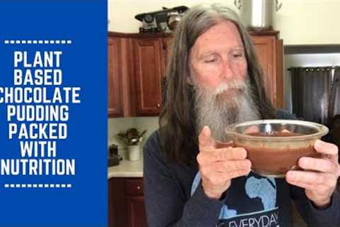 Plant Based Chocolate Pudding Packed with Nutrition