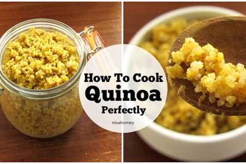 Quinoa - How To Cook Quinoa - Super Weight Loss Fat Burning Seed Grain -Indian Style Turmeric Quinoa