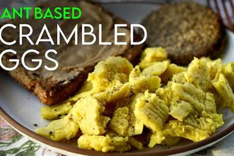 Plant-Based Scrambled Eggs | Easy Oil-Free Vegan Recipe!