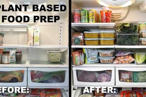 MEAL PREP for the week| Whole Foods Plant Based Diet