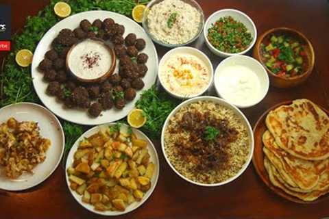 how to cook a MEDITERRANEAN FEAST.🔥🔥🔥 4K
