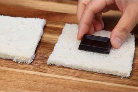 Incredible! 4 flavors of TOAST can be made just in 5 minutes⏰.  Easy and delicious