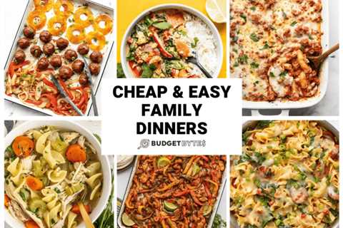 Cheap And Easy Family Dinners