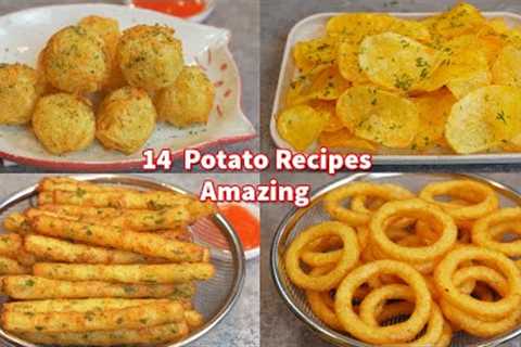 14 Amazing Potato Recipes!! Collections ! French Fries , Potato Chip , Potato Snack, Potato Sticks