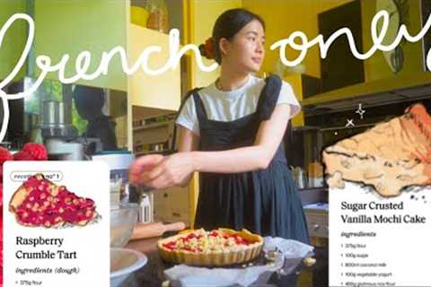 Baking (in French!) 🍰 a chef’s charming Paris home + 2 vegan cake recipes (1 gf)👩🏻‍🍳