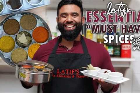 My Guide to Must Have ESSENTIAL SPICES in your kitchen SPICE RACK...