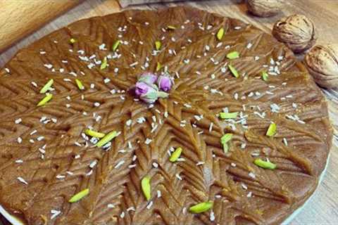How to make Iranian saffron halva | halva recipe