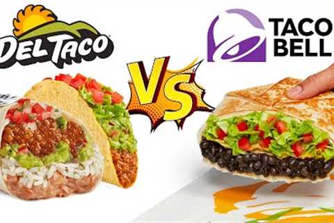 Taste Testing the Vegan Options at Taco Bell & Del Taco!