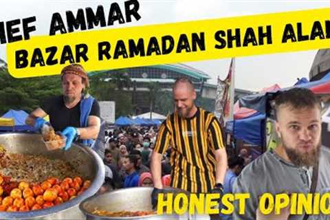 EATING CHEF AMMARS FOOD! | HONEST OPINION| BAZAR RAMADAN SHAH ALAM 2023