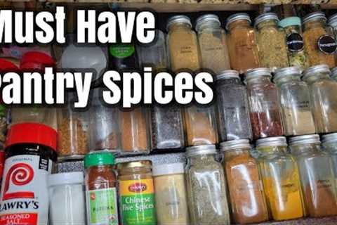 Essential Pantry Spices | Seasonings