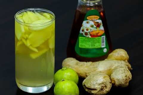HOW TO MAKE NATURAL REMEDY HOT GINGER TEA