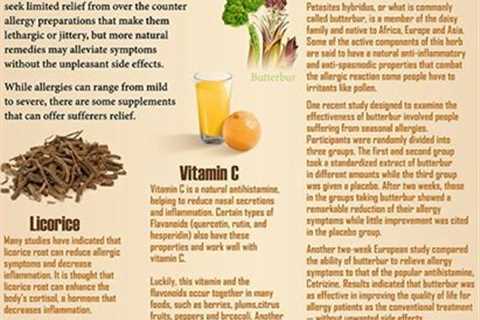 Herbs For Reducing Symptoms of Allergies