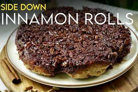 Upside Down Cinnamon Rolls | Grandma''s Secret Recipe Revealed! (vegan version)
