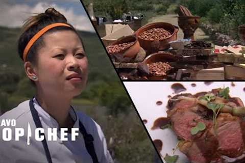 Can the Chefs Make a First Class Dish Using Chocolate? 🍫 | Top Chef: Boston