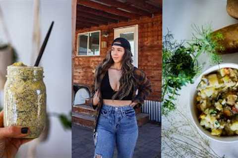 what i eat in a day 🥑 healthy vegan comfort foods