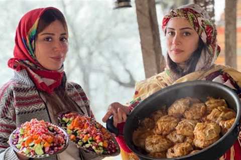 How to cook a delicious dolma with white cabbage,How to make cabbage rolls in the village!