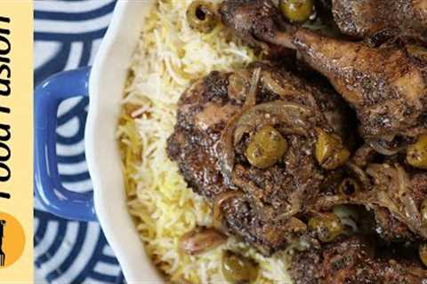 Za''atar Chicken With Saffron Rice Recipe by Food Fusion