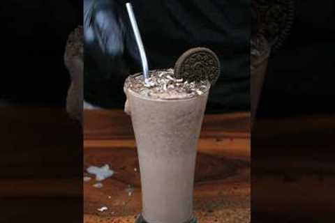 Oreo Milkshake Asmr cooking #shorts #food #asmr #asmrvideo #asmrfood #milkshake #recipe #shortvideo