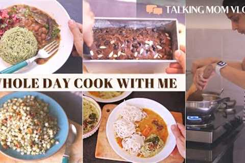 Day in a Life of Indian Homemaker | Quick Vegetarian Recipes | Healthy Meal Ideas for entire day