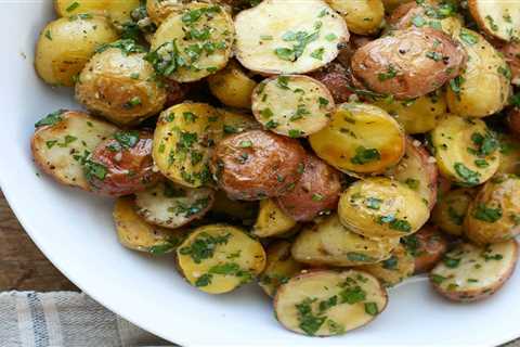 Garlic Lover’s Warm Potato Salad