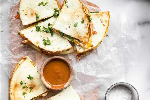 Healthy Chicken Quesadilla
