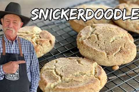 BIG, Chewy Snickerdoodle Cookies!