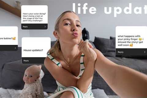 I''M BACK! + life update ~ turning 30, moving house, more kids?!