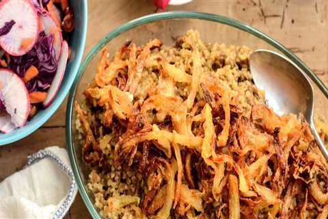 Découvrez la moujadara, le plat libanais incontournable