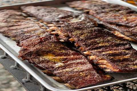 Smoked Lamb Spare Ribs