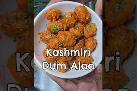 Kashmiri Dum Aloo Recipe Unique and Delicious Dish #YouTubeShorts #Shorts #Viral #DumAloo #AlooDum