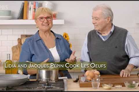 Making Eggs Jeannette with Jacques Pépin | Cooking with Lidia Bastianich