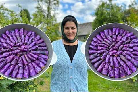 EVERYONE WILL WANT THE RECIPE FOR THIS DELICIOUS DISH! STUFFED PURPLE CABBAGE