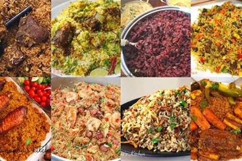 8 Mind blowing Rice Recipes for your next Party.