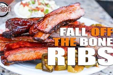 Tender, Juicy Fall Off The Bone Ribs on the Smoker