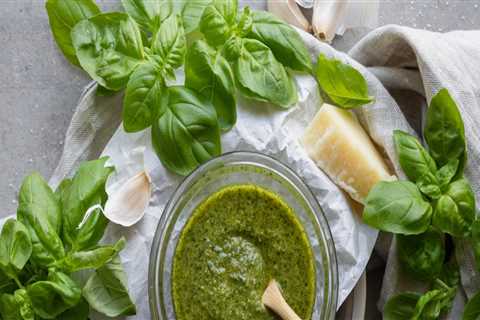 Cooking with dried herbs and spices: Making Herbal Pesto Sauce