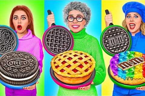 Me vs Grandma Cooking Challenge | Who Wins the Cooking War by Multi DO Challenge