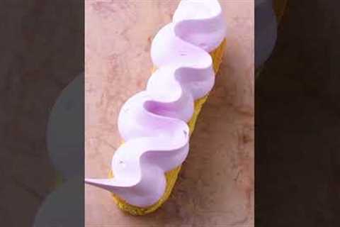 Patisserie perfection! These elegant eclairs are a taste of Parisian delight! #shorts