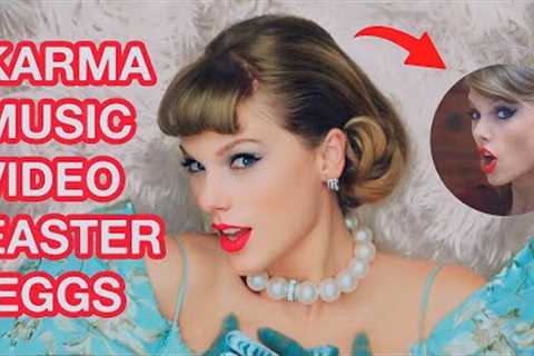 Karma music video Easter Eggs - Taylor Swift ft Ice Spice
