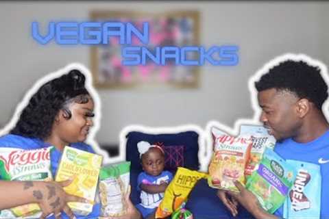 VEGAN SNACKS TASTE TEST!!