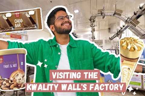 OMG 😱VISITING KWALITY WALL'S FACTORY IN NASIK | HOW CORNETTO, CHOCOBAR, TUBS ARE MADE ??