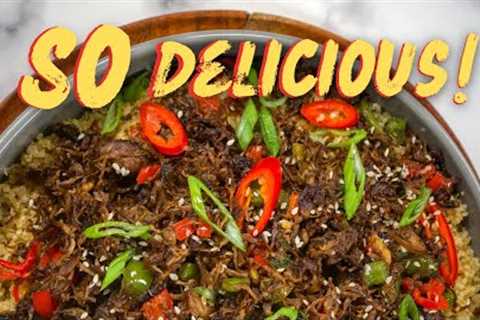 This Is The Most Delicious Alkaline Bulgogi and Quinoa I''ve Ever Made! | Plant-based Bulgogi Recipe