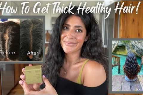 How To Get Thick Healthy Hair/ Reverse Hair Loss