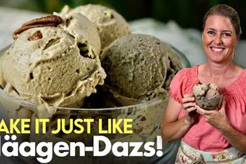 Two plant-based ice creams: BUTTER PECAN & COFFEE 🤯 Is this HEALTHY?!