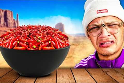 The Spice King Eats Wicked Hot Cowboy Chili! | SpicyyCam