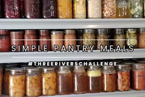 15 Meal Ideas ~ Large Family Frugal Homestead Cooking on the #threeriverschallenge