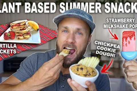 3 Vegan Summer Snack Recipes That Will Blow Your Mind! ☀️