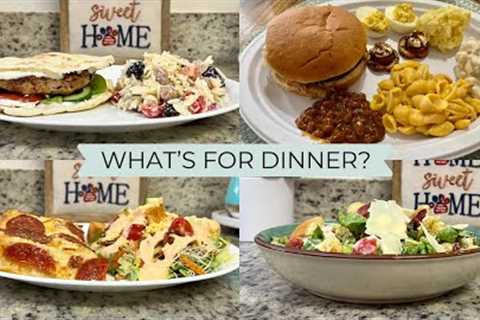 WHAT’S FOR DINNER? | EASY & BUDGET FRIENDLY | REALISTIC WEEKNIGHT MEALS | DINNER INSPIRATION